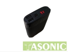 QC3.0 Fast Charger Battery-  Metal Alloy Housing
