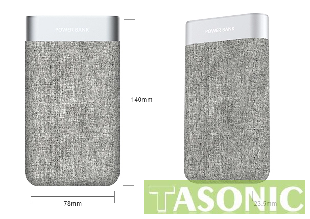 Chinese Cotton 12,000mAh Power Bank