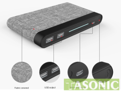 Luxury Cotton, Nature 10,000mAh Power Bank