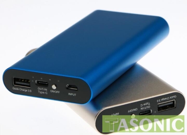 TX-950-H QC3.0 and Type-C Power Bank- Metallic