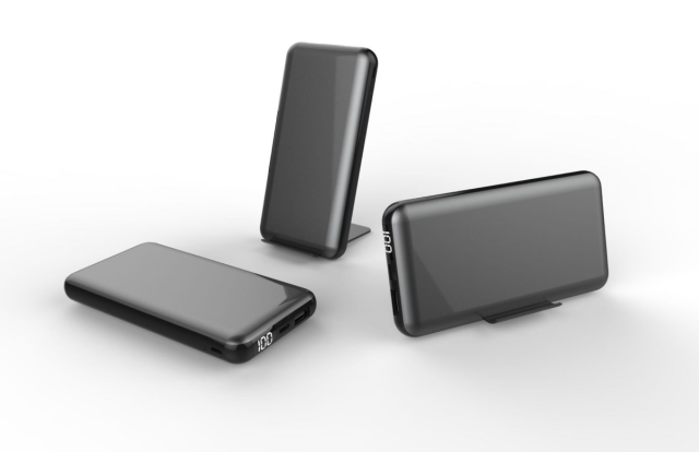 PD 10,000mAh USB-C LCD Power Bank, Super Compact, Tech Feeling