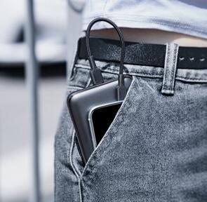 Wireless Portable Charger 10000mAh, USB C Power Bank PD 3.0