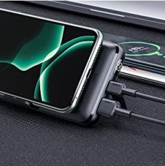 Wireless Portable Charger 10000mAh, USB C Power Bank PD 3.0