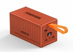 65W POWER. With two super flash light. Two TYPE-C and six USB-A ports.