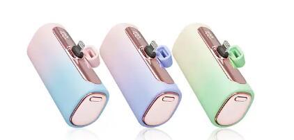 5,000mAh USB-C POWER BANK For I*PHONE 15 Pro Max icolor