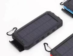 Rugged Style 3 Modes Flashlight and Solar Charging POWER BANK