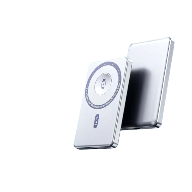 Magnetic PD 5kmah with iwatch charger, with phone charge, COMPACT