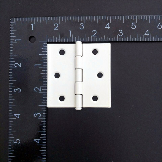 Shutter Hinge 2 1/2" X 1 1/2" (WG) White Gloss