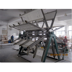 Wood / pvc shutter assembly machine window shutter making machine