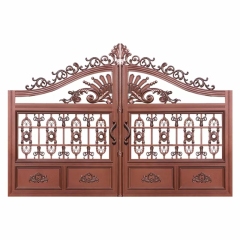Modern Iron Pipe Fancy Gate Indian House Boundary Wall Automatic Slide Main Gate Designs for Home Wireless Anti Training