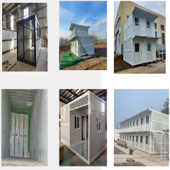 Custom Made Light Steel Structure Sandwich House Prefab House