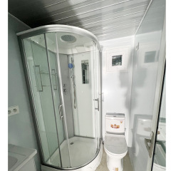 Customized Prefab Portable Expandable Container House Price 3 Bedroom Prefabricated Solar Trailer Mobile Home