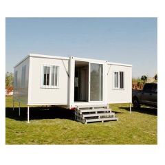 Customized Prefab Portable Expandable Container House Price 3 Bedroom Prefabricated Solar Trailer Mobile Home