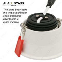 Adjustable Angle Recessed Led Downlight