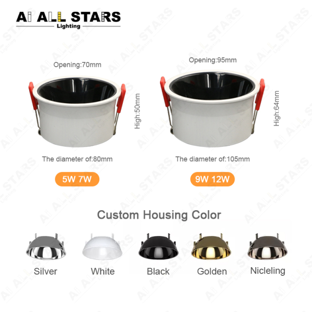 Adjustable Angle Recessed Led Downlight