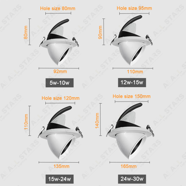 Led Gimbal Downlight
