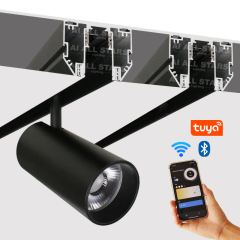 Tensile ceiling magnetic track 48v for aluminum profile