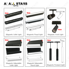 Tensile ceiling magnetic track 48v for aluminum profile