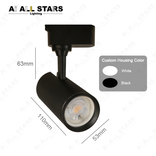 dimmable gu10 led track light