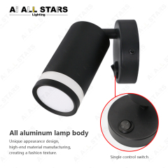 GU10 wall light fixture