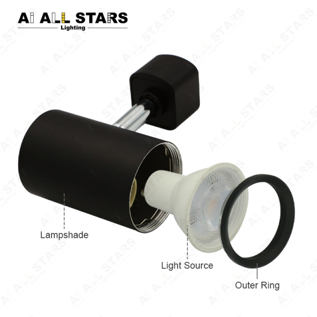 led track light gu10 fixture