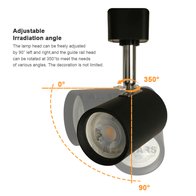 led track light gu10 fixture