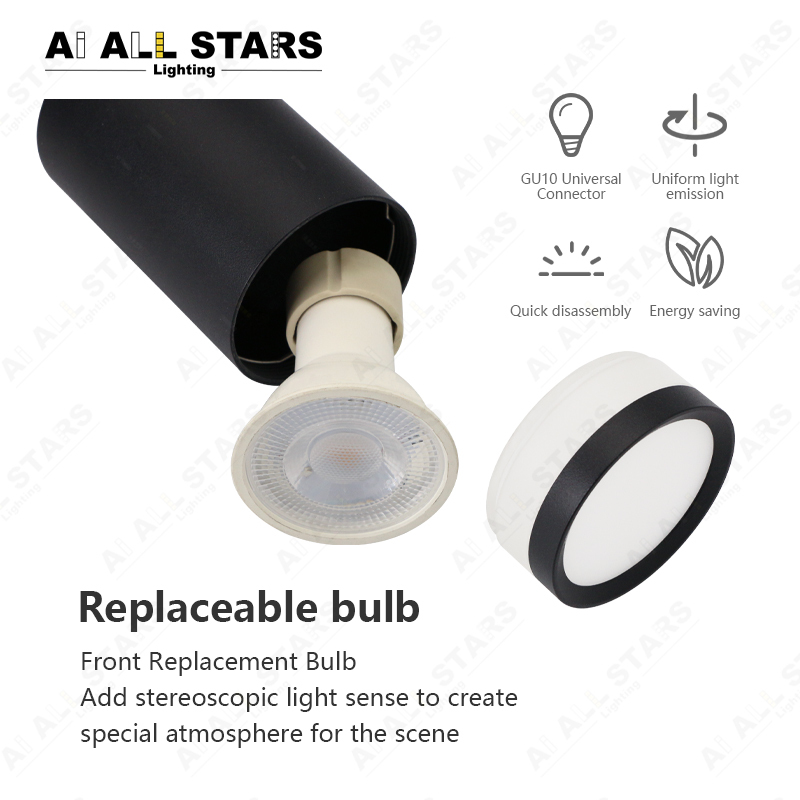 GU10 wall light fixture