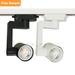 led track light fixture housing
