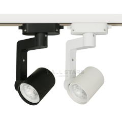 led track light fixture housing