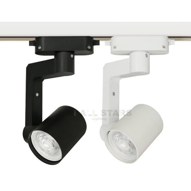 led track light fixture housing