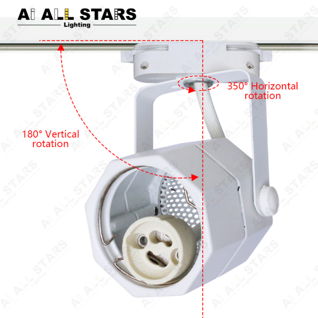 gu10 led track light fixture