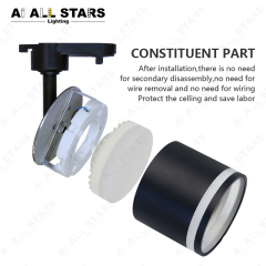 gx53 led lamp track light