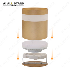 Downlight gx53 standard fixture