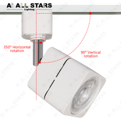 gu10 square track light