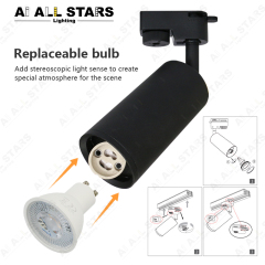 gu10 track light heads