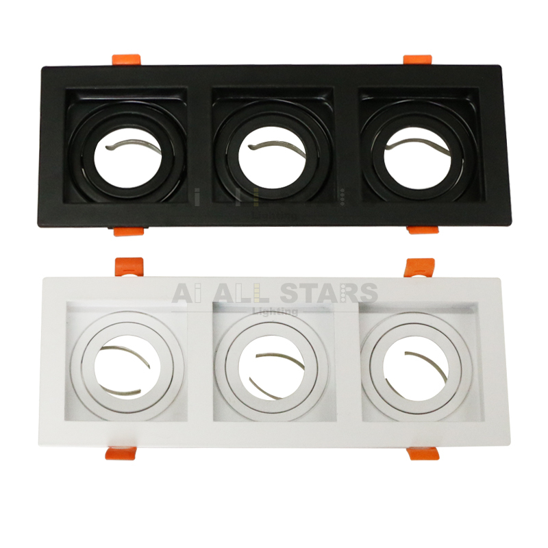 gu10 downlight fixture housing