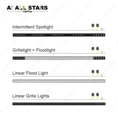 Surface Mounted Hanging Linear Light