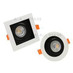 gu10 downlight fixture housing