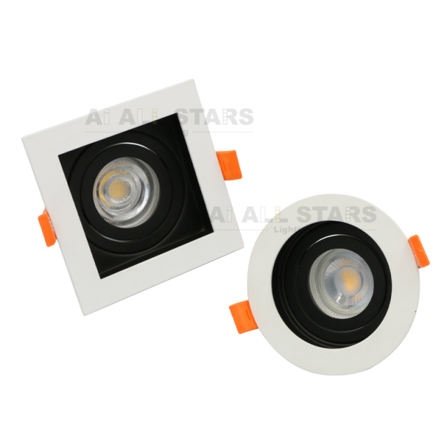 gu10 downlight fixture housing