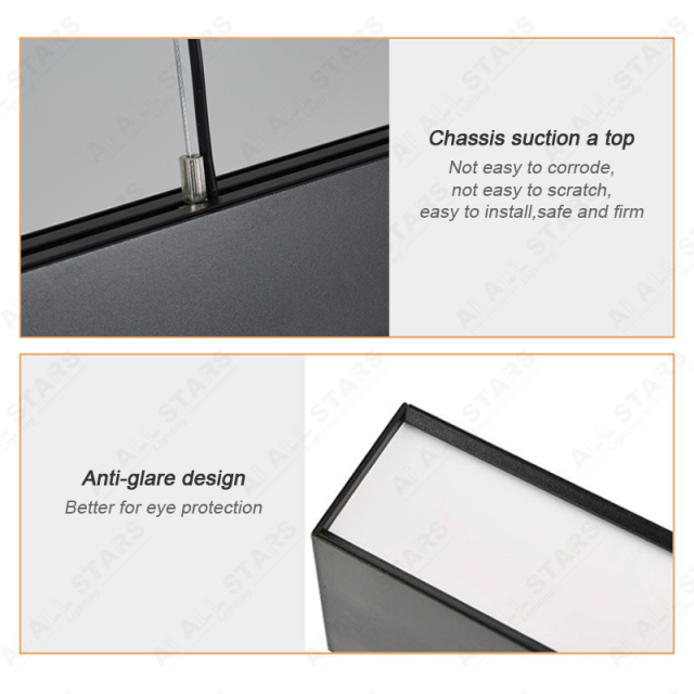 Surface Mounted Hanging Linear Light