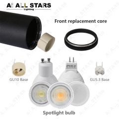 gu10 track light heads