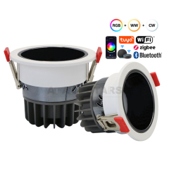 Bluetooth Wifi Cct Tuya Downlight RGB