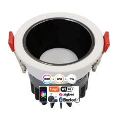 Bluetooth Wifi Cct Tuya Downlight RGB