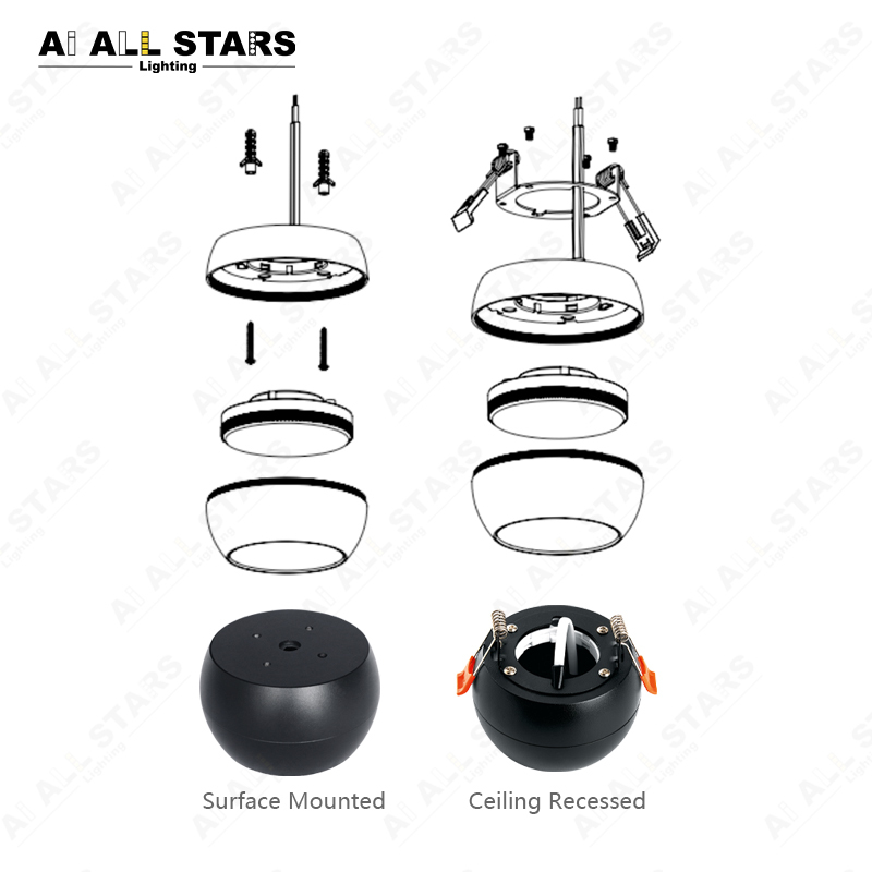 GX53 Downlights LED Ceiling Lamp