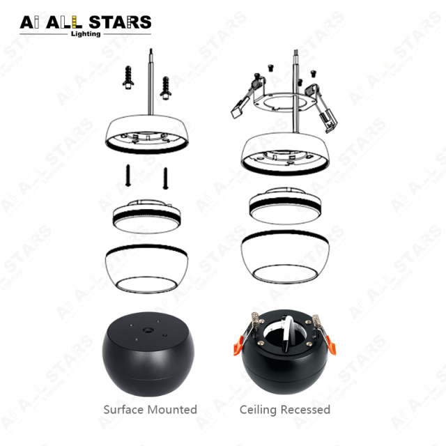 GX53 Downlights LED Ceiling Lamp