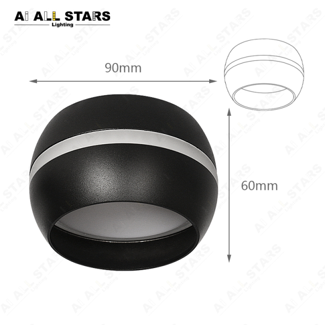 Round GX53 Spot Down Lights