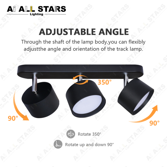 Double Head Surface Mounted Downlight Gx53