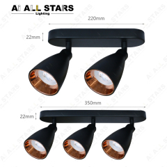 Double Head Adjustable Tracklights