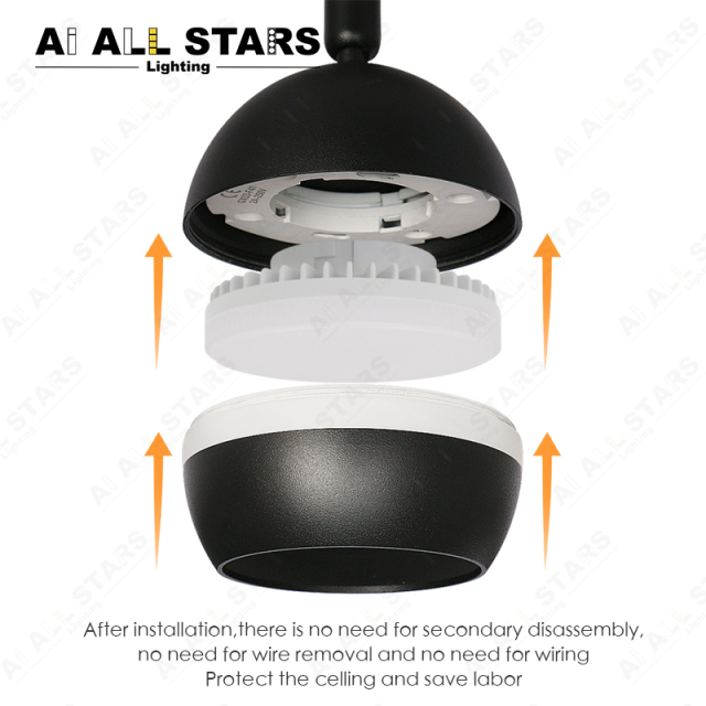 GX53 Led Track Ball Lighting