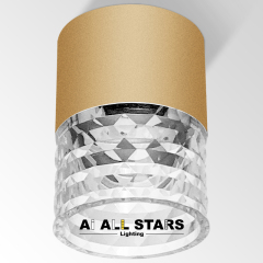 Anti Glare Cylinder Downlight Fixture Gx53